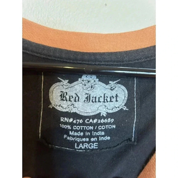 SAN FRANCISCO GIANTS Womens Shirt Large 3/4 SLEEVE Black MLB Baseball - Picture 4 of 5